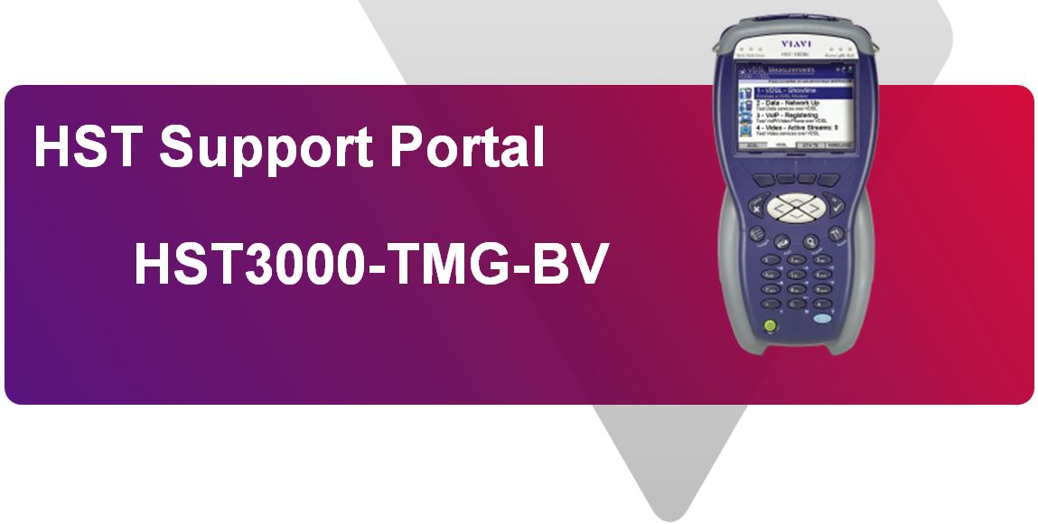 VIAVI/JDSU HST-3000 Support Portal